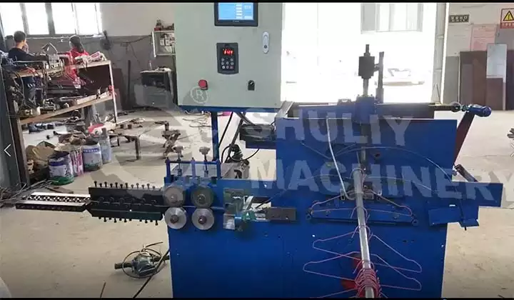 hanger hook making machine to Saudi Arabia