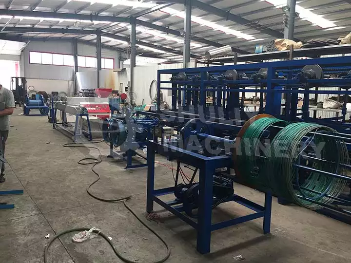 plastic coated hanger production line