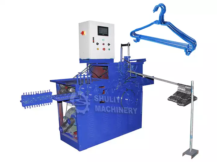 PLC hanger machine for wire & costed wire