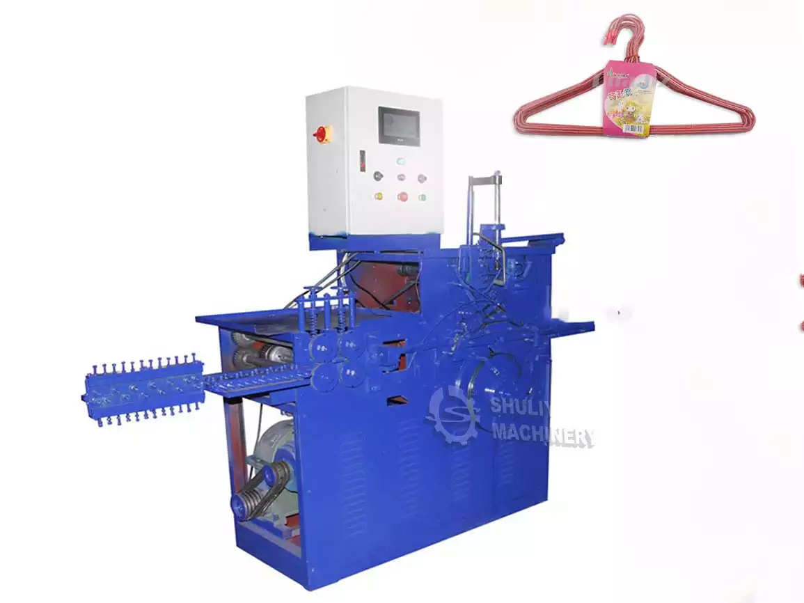 PVC-coated hanger machine