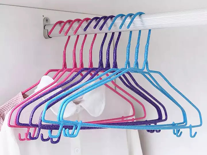 plastic hangers