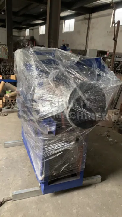 clothes wire hanger machine with film covering